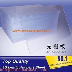 Le prix lenticulaire de haute qualité de meilleur de wheets de lentille dans Mumbai 40 LPI renversent les lentilles lenticulaires lenticulaires de l'épaisseur 3d de sheet-2mm