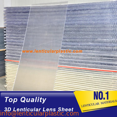 où acheter le film de stratification lenticulaire lenticulaire des lentilles sheet-40 LPI pour le perú lenticulaire de lámina de l'épaisseur 3d de sale-2mm