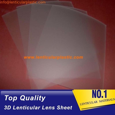 160 lpi lenticular sheet PET 3d film standard size 0.51*0.71m 0.25mm thickness lenticular lens films materials