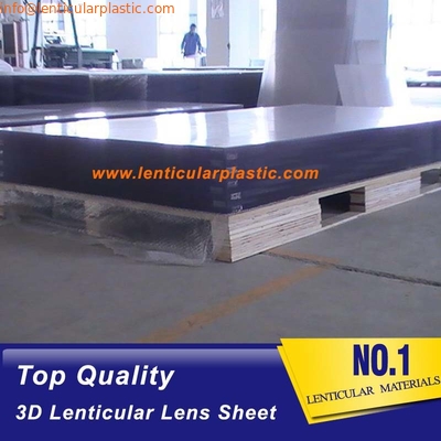 Le prix lenticulaire de haute qualité de meilleur de wheets de lentille dans Mumbai 40 LPI renversent les lentilles lenticulaires lenticulaires de l'épaisseur 3d de sheet-2mm