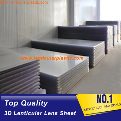 160 lpi lenticular sheet PET 3d film standard size 0.51*0.71m 0.25mm thickness lenticular lens films materials