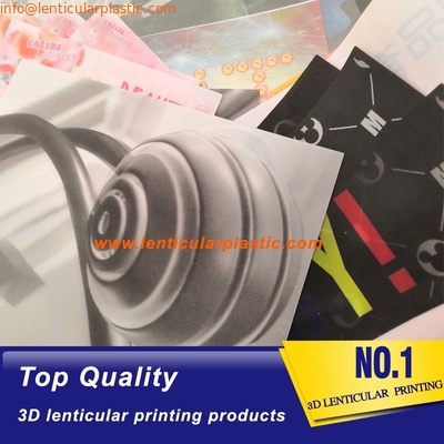 Fer lenticulaire d'impression d'habillement lenticulaire de la correction 3D sur la correction lenticulaire de transfert de chaleur de vêtement du tpu 3d de label