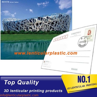 Customized postcard 3d lenticular picture 3D flip printing lenticular printing 3d Poster lenticular art print picture